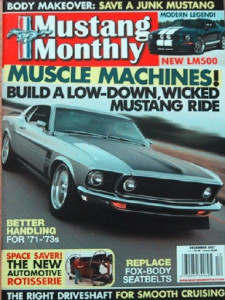 MUSTANG MONTHLY 2007 DEC - DROPTOP GT500KR, 428R ROUSH, LM500